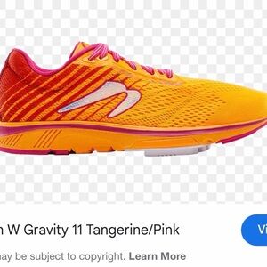 Newton Women's Gravity 11 Athletic Shoes - Orange and Pink